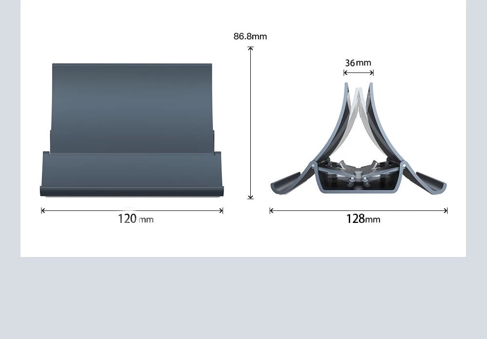 Vertical Gravity Laptop Storage Stand — Electronics on G+ Market