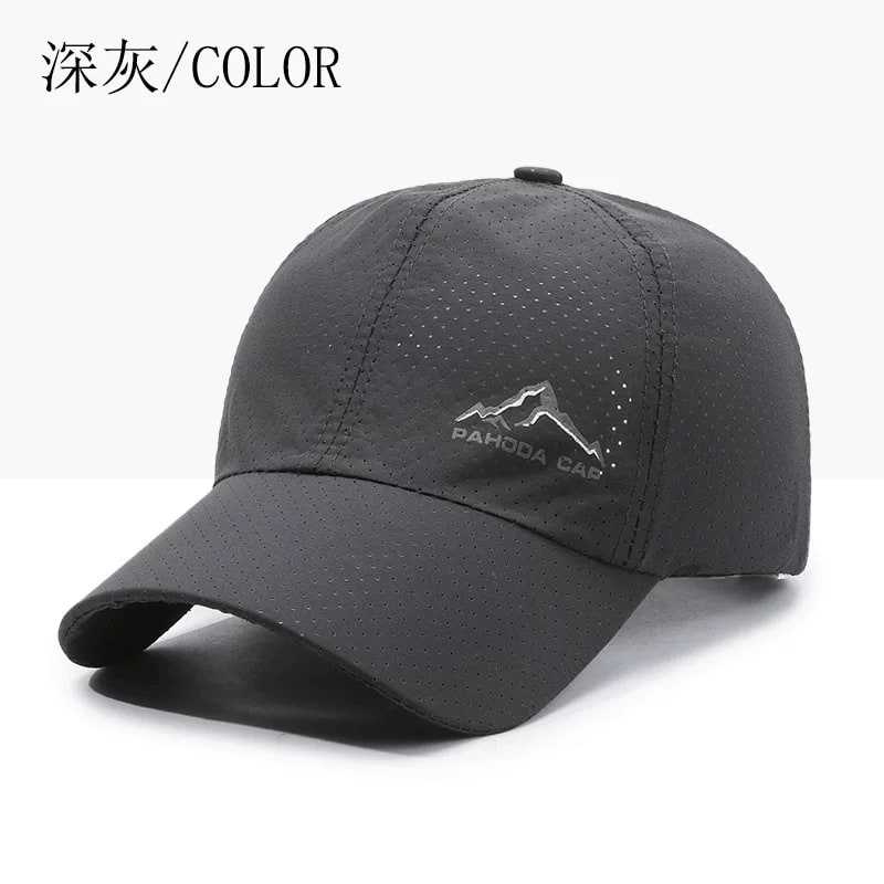 Quick-Dry Perforated Mesh Baseball Cap photo 5