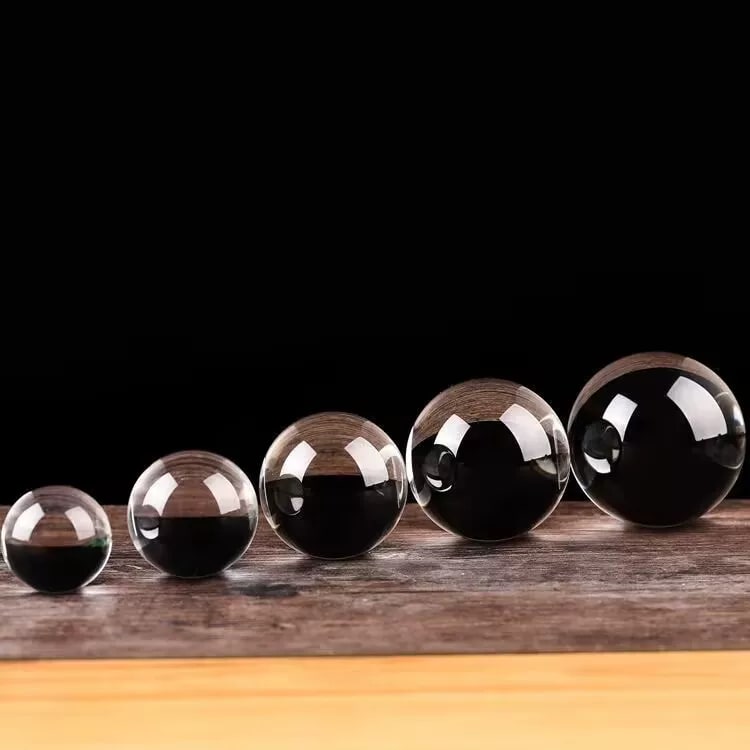 Clear Crystal Decorative Sphere photo 6