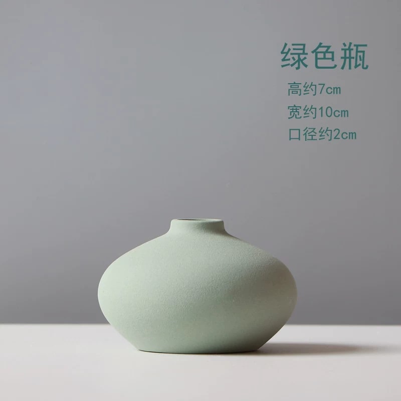 Matte Ceramic Bud Vase Set photo 5