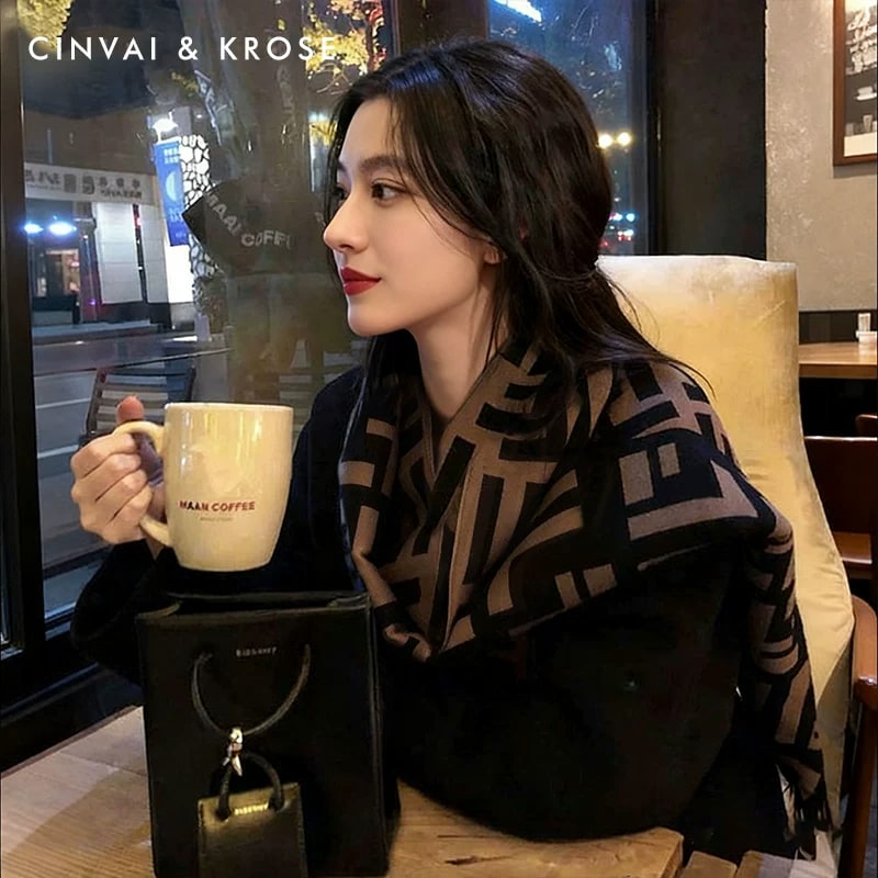 CinvaiKrose Thick Knit Scarf and Shawl — Fashion on G+ Market