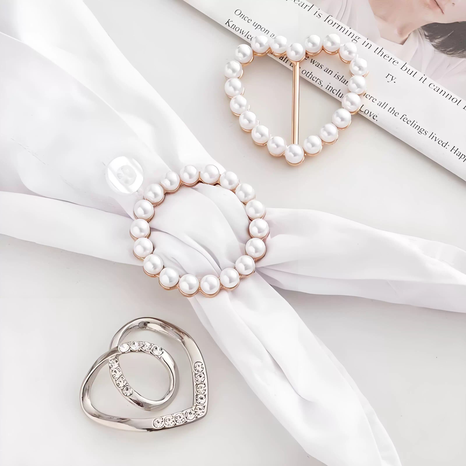 Decorative Shirt, Scarf and Waist Ring Clips — Fashion on G+ Market