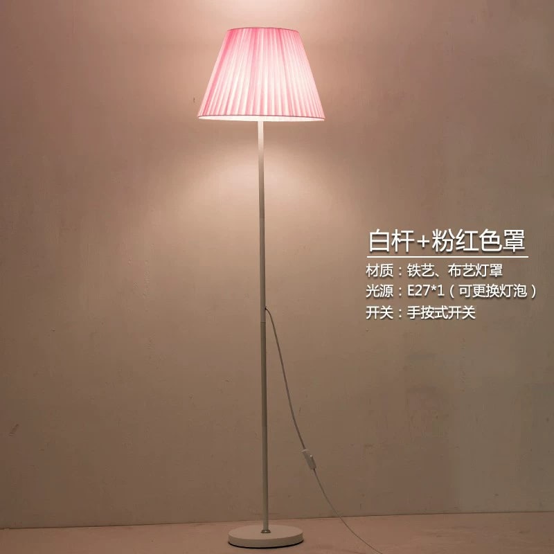 Fabric Shade Floor Lamp with Remote Dimming photo 5