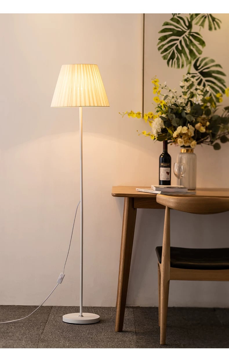 Fabric Shade Floor Lamp with Remote Dimming photo 6