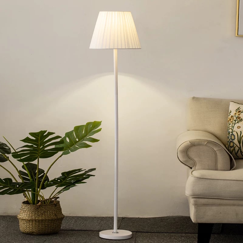 Fabric Shade Floor Lamp with Remote Dimming photo 3