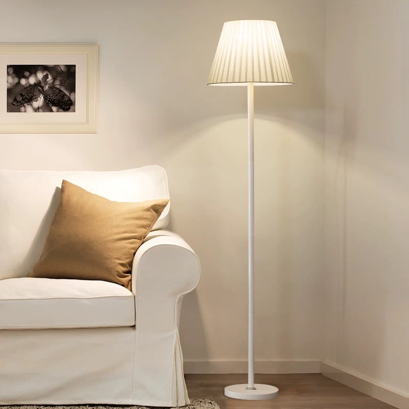 Fabric Shade Floor Lamp with Remote Dimming photo 2