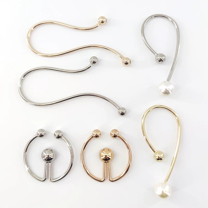 Pearl Spiral Garment Fastener Brooch — Fashion on G+ Market