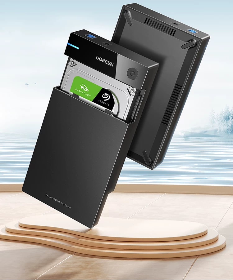 2.5 and 3.5-Inch SATA Drive Enclosure — Electronics on G+ Market