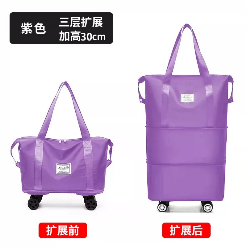 Expandable Wheeled Foldable Travel Bag photo 5
