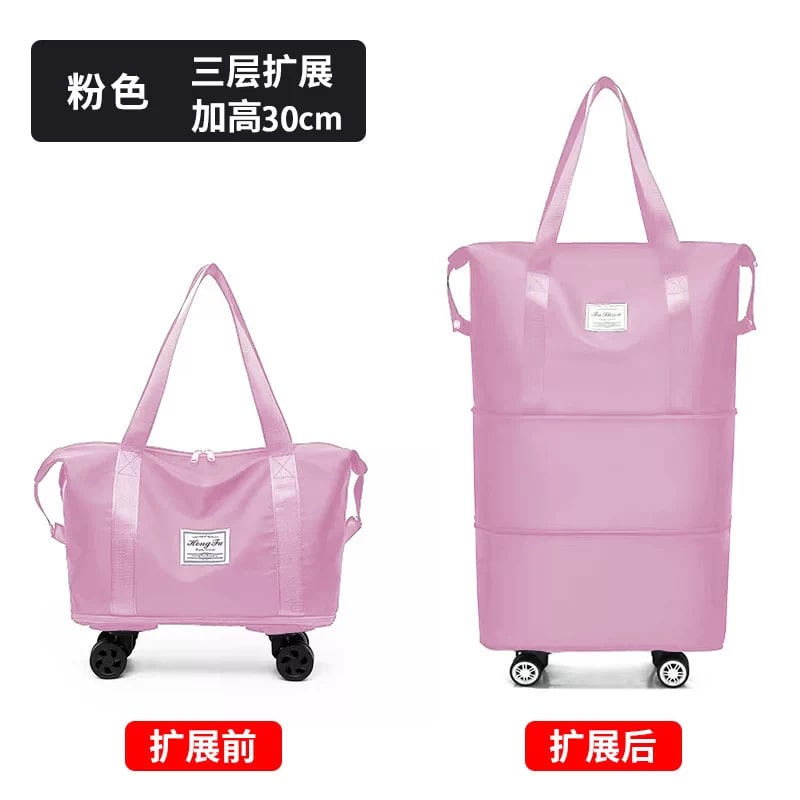 Expandable Wheeled Foldable Travel Bag photo 3