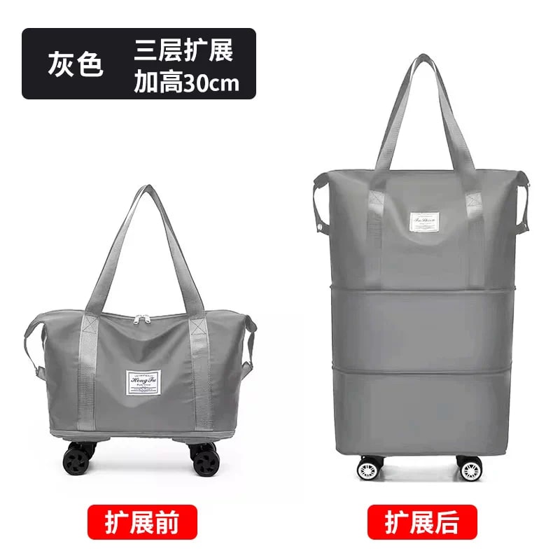Expandable Wheeled Foldable Travel Bag photo 2