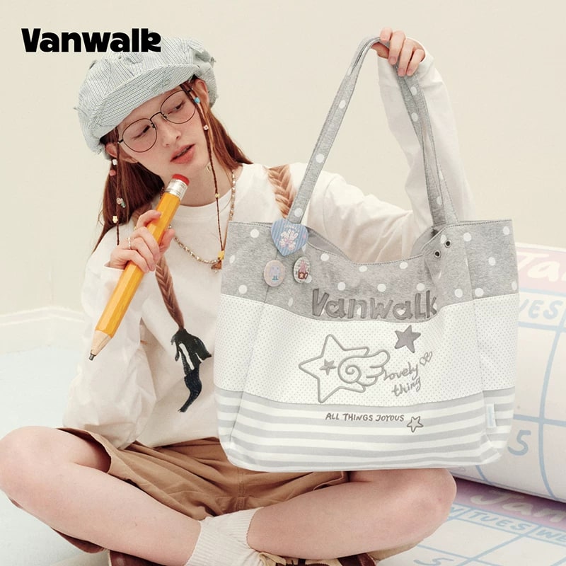 Vanwalk Large Canvas Tote Bag photo 6