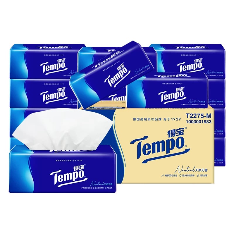 Four-Ply Unscented Facial Tissues photo 2