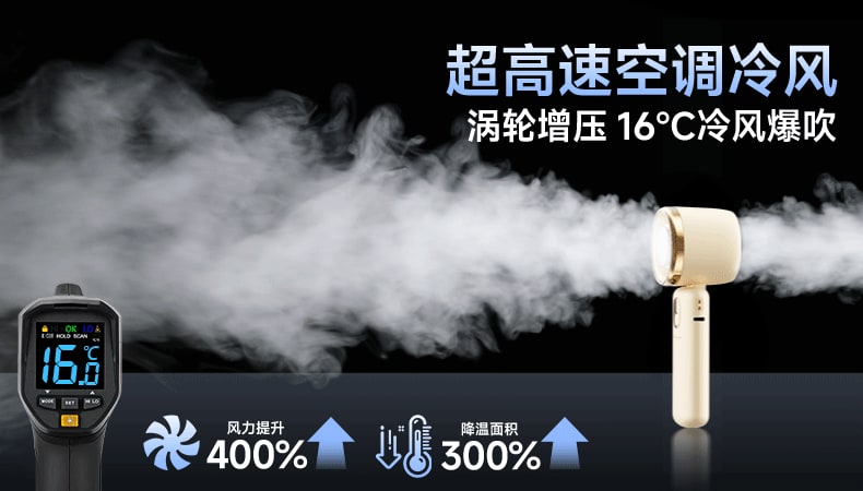Rechargeable Handheld Cooling Fan photo 2