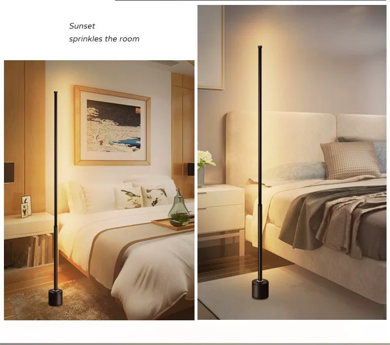 Metal Floor Lamp with Remote and Voice Control — Home & Furniture on G+ Market