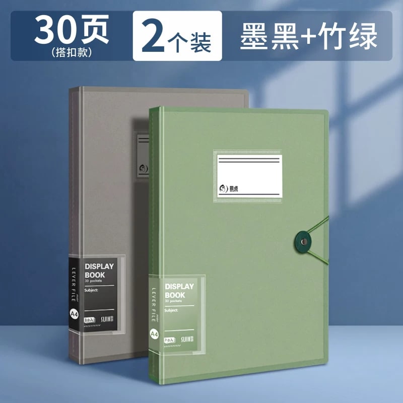 A4 Clear-Sleeve Display Book Folder photo 6