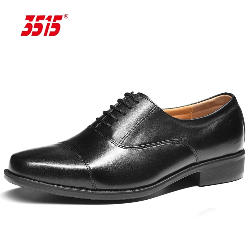 3515 Mens Leather Derby Office Shoes photo 3