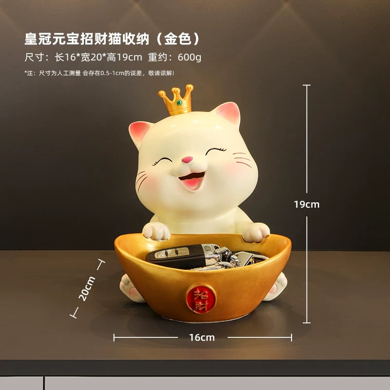 Lucky Cat Entryway Key Storage Ornament — Home & Furniture on G+ Market