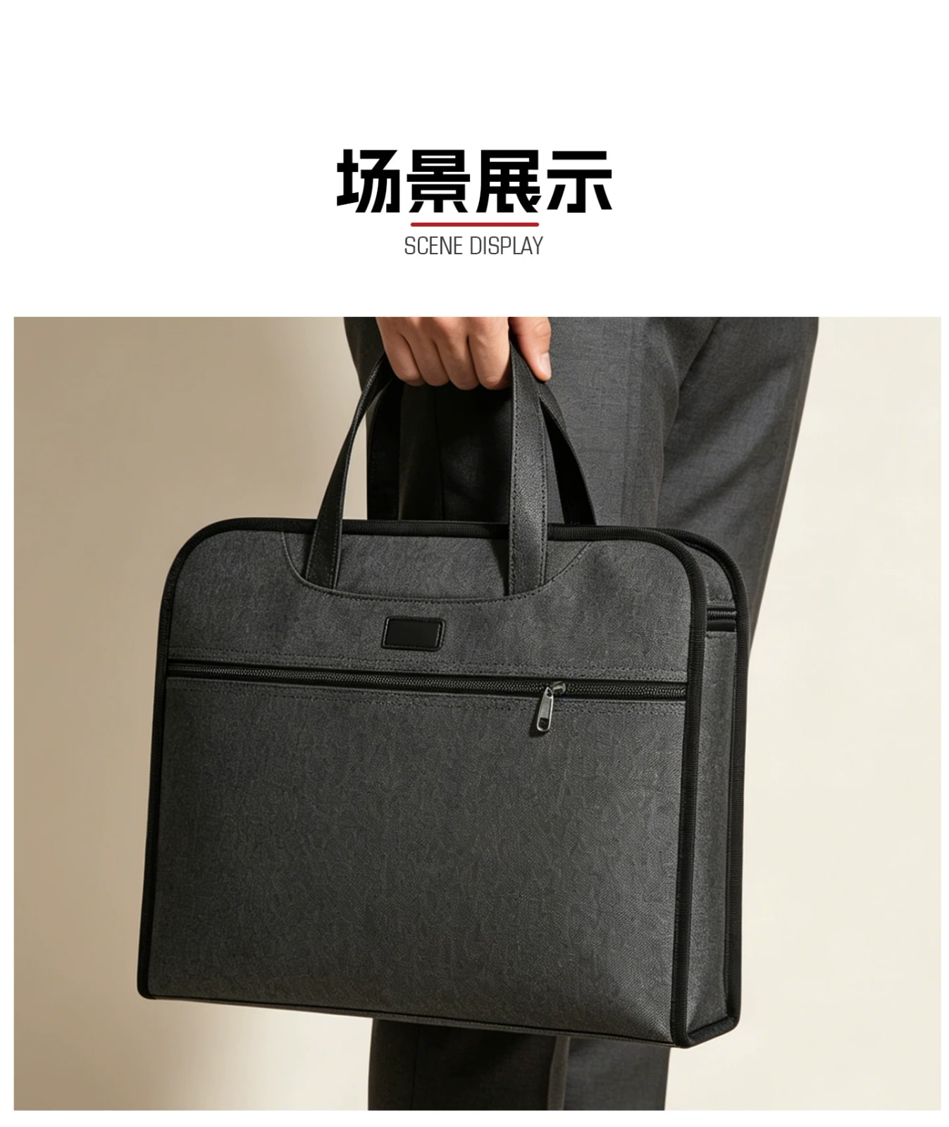 Canvas Document and Conference Bag photo 4