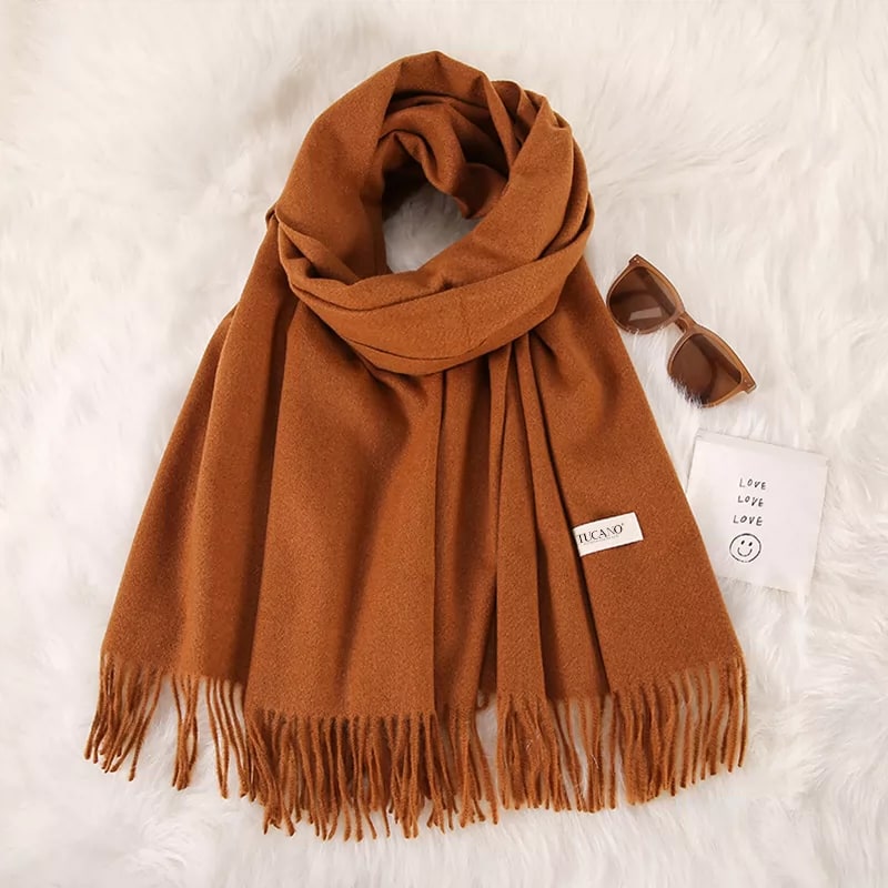 TUCANO Plain Knit Winter Scarf photo 2