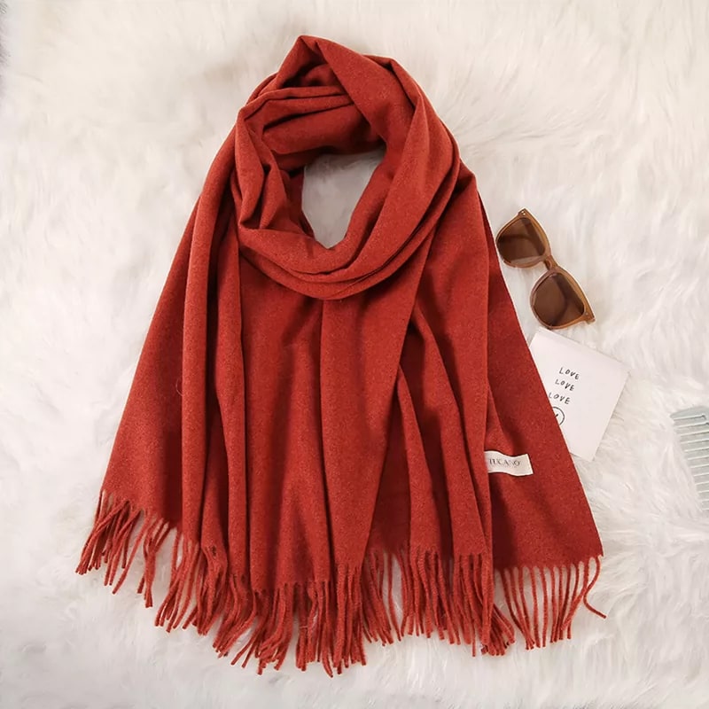 TUCANO Plain Knit Winter Scarf photo 4