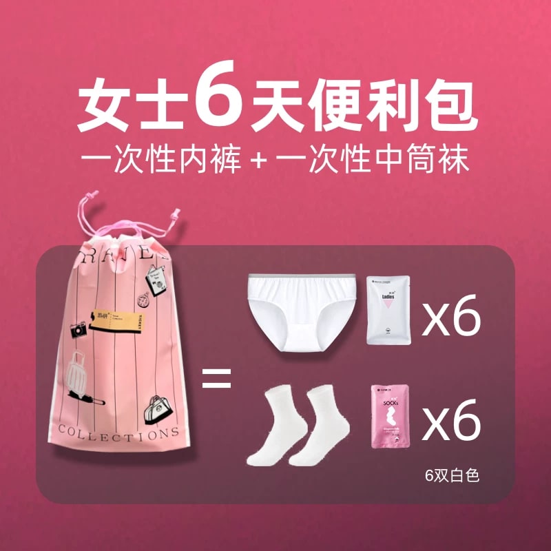 Cotton Travel Underwear and Sock Pack photo 5