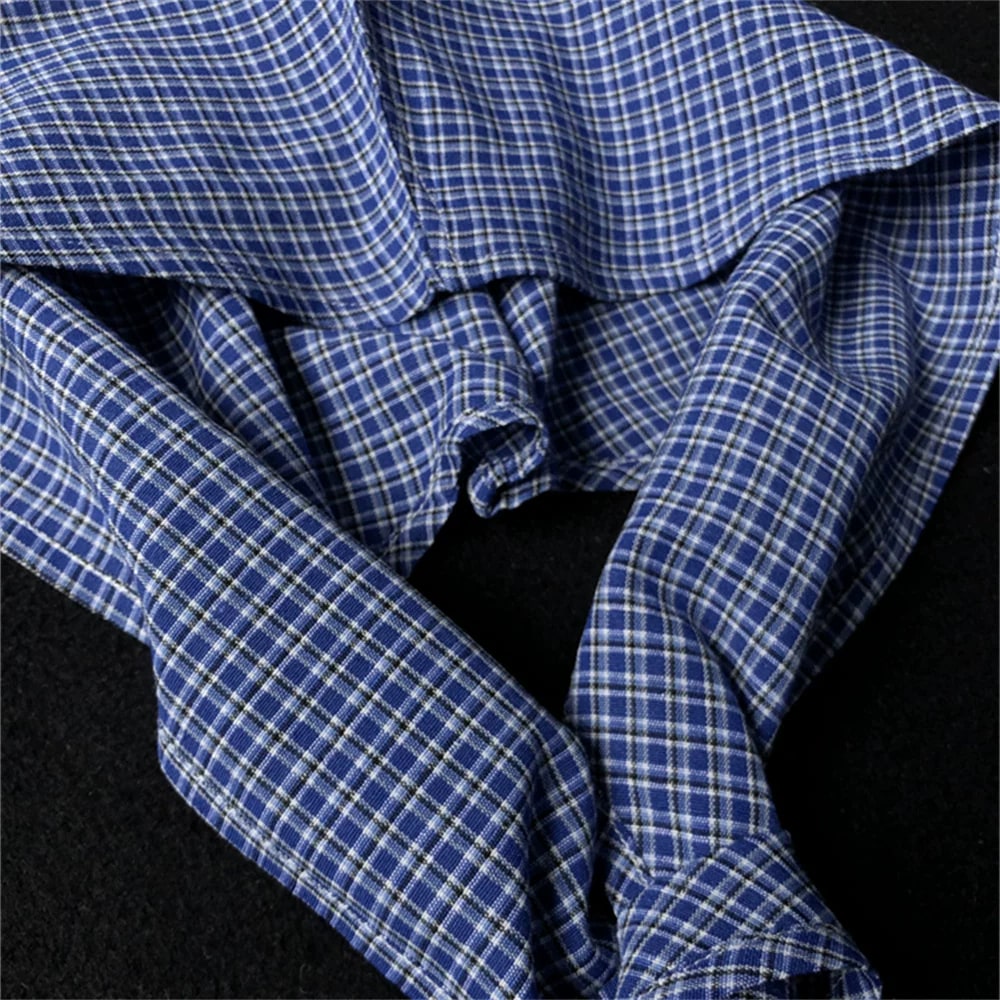 Plaid Hooded Scarf and Shoulder Wrap photo 6