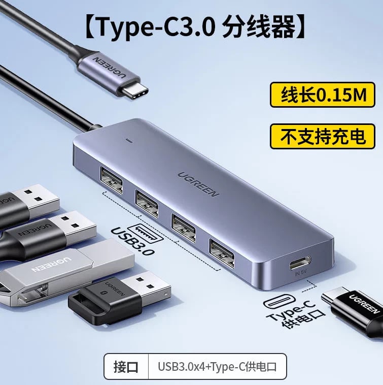 UGREEN USB-C Multiport Adapter Hub photo 2