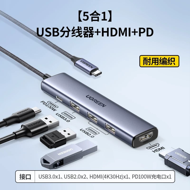 UGREEN USB-C Multiport Adapter Hub photo 4