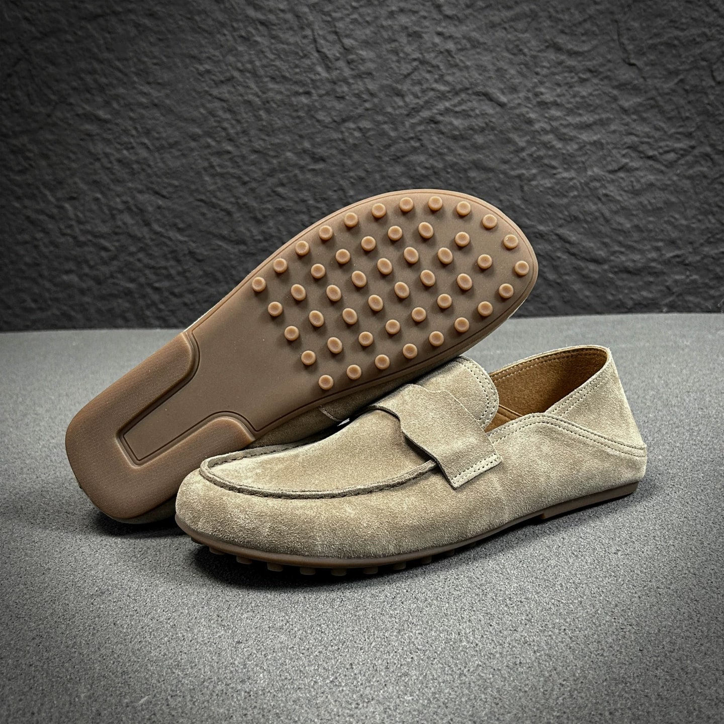 Men's Suede Leather Loafers photo 4