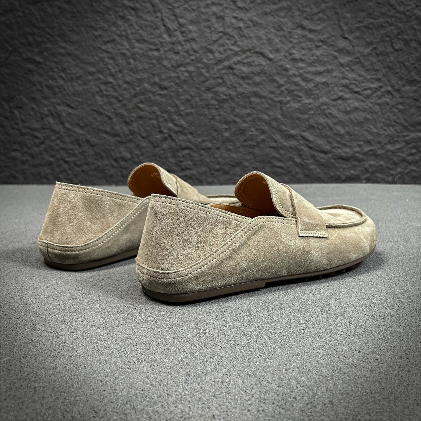 Men's Suede Leather Loafers photo 3