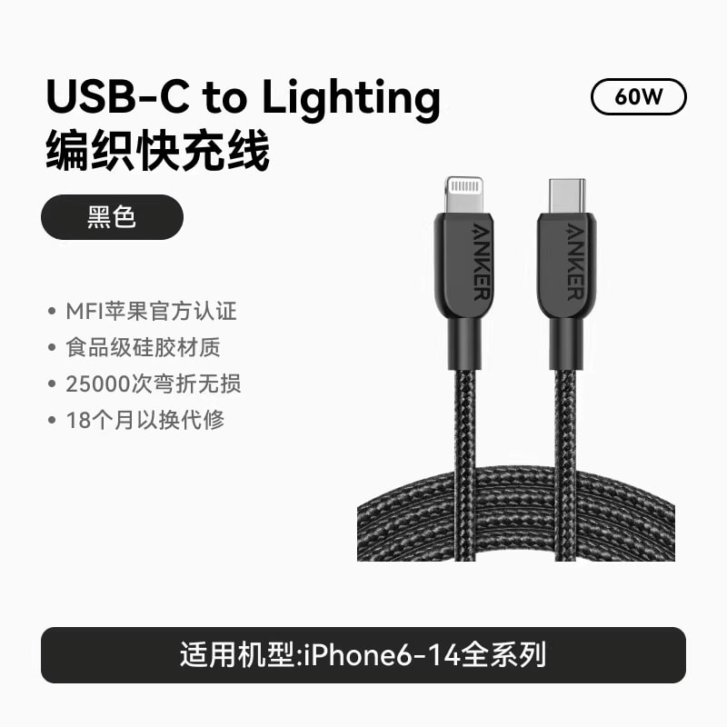 Braided Fast-Charging Cable photo 2