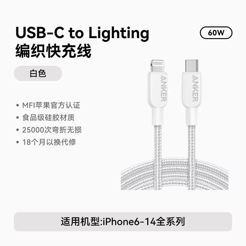 Braided Fast-Charging Cable — Electronics on G+ Market