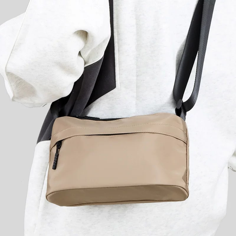 Waterproof Oxford Cloth Crossbody Bag, Unisex photo 3