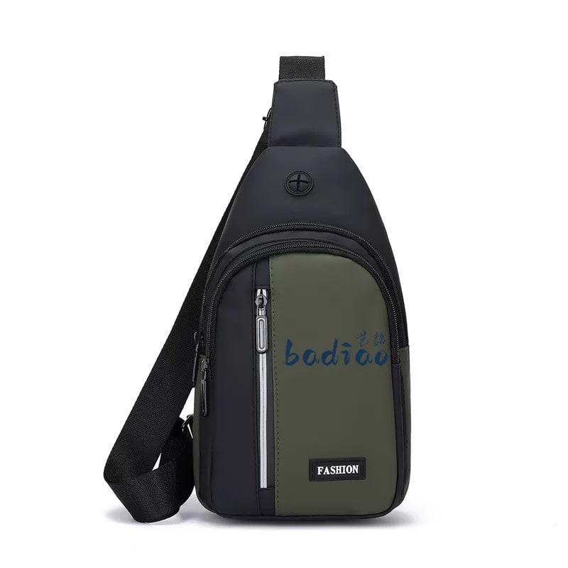 Water-Repellent Three-Compartment Sling Chest Bag — Fashion on G+ Market