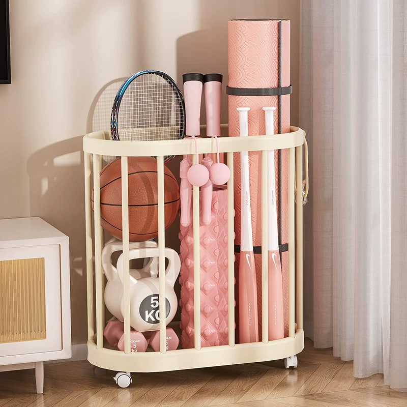 Rolling Sports Equipment Storage Rack — Home & Furniture on G+ Market