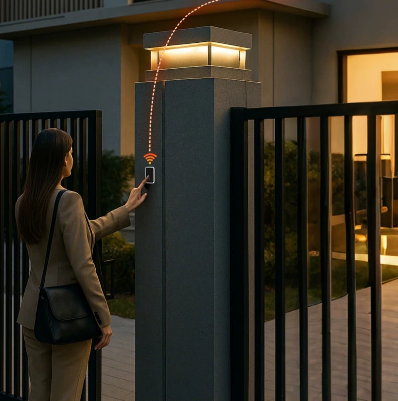 Waterproof Long-Range Wireless Door Chime Set photo 2