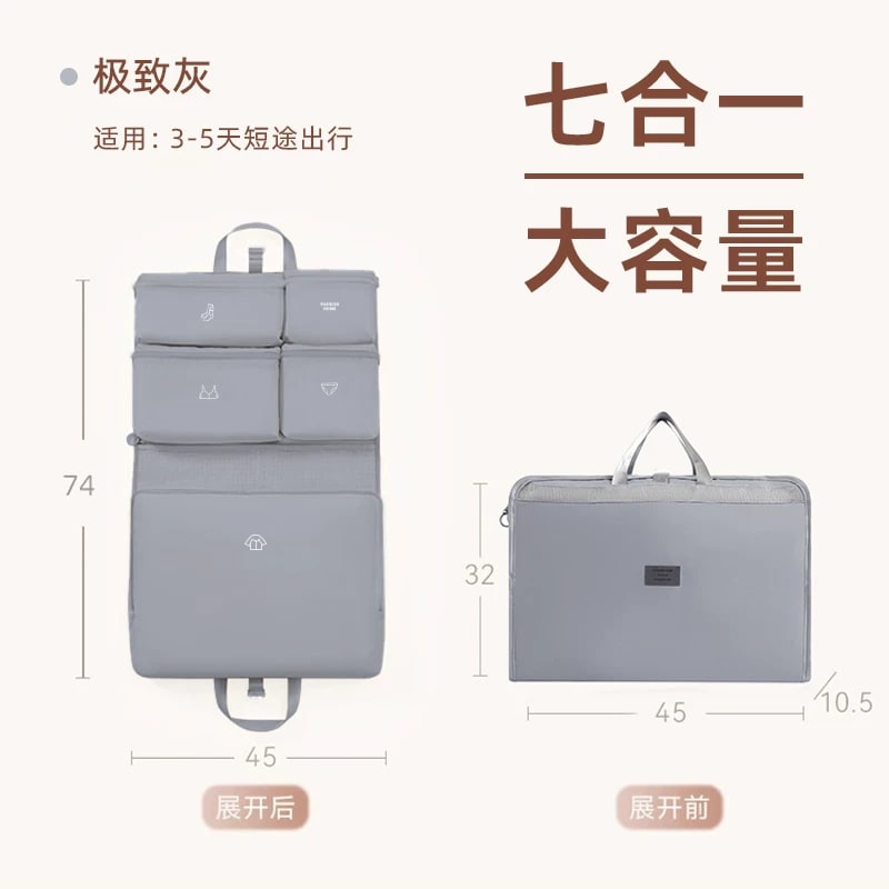 Seven-in-One Hanging Travel Organiser photo 3