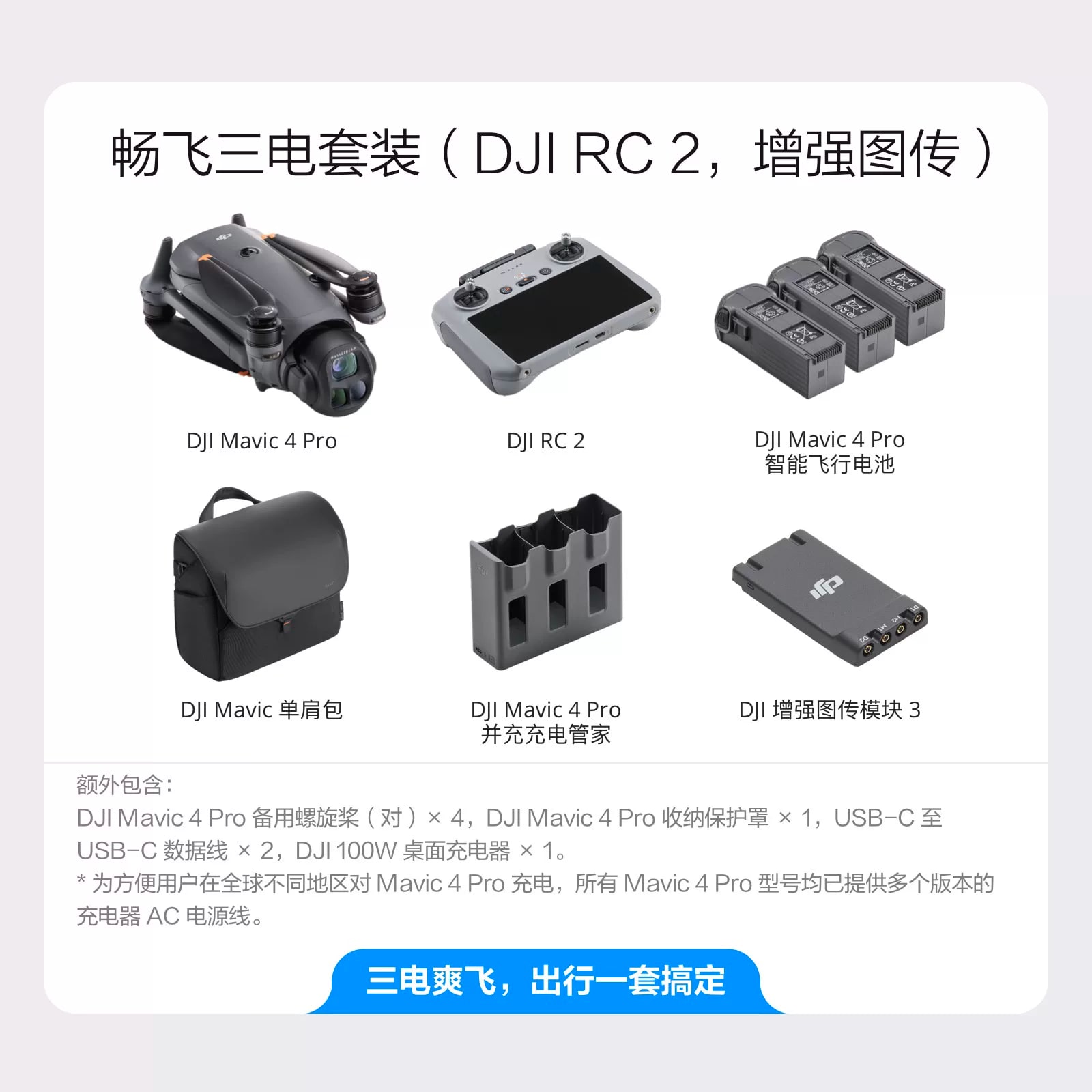 DJI Mavic 4 Pro Triple-Camera Drone photo 2