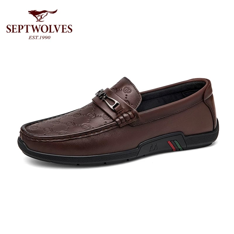 Septwolves Men's Genuine Leather Loafers photo 5