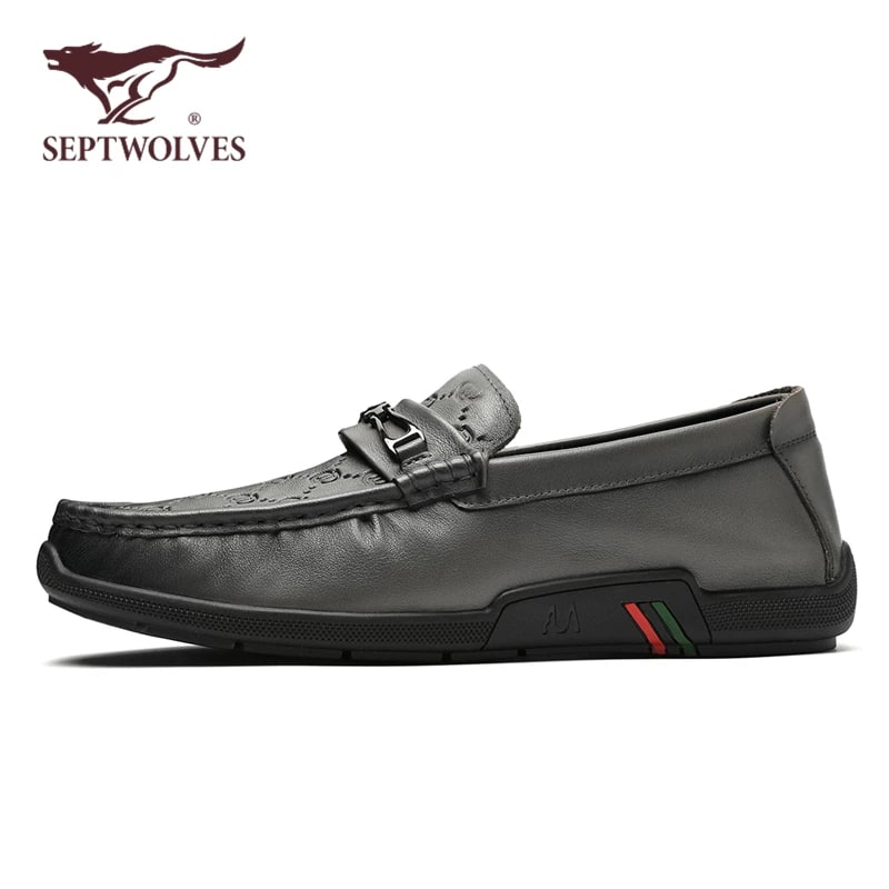 Septwolves Men's Genuine Leather Loafers photo 3