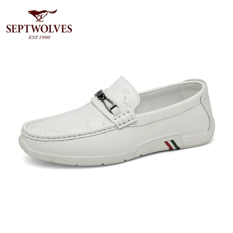 Septwolves Men's Genuine Leather Loafers photo 4