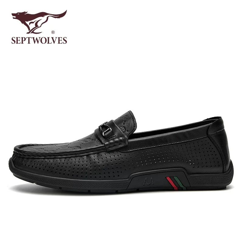 Septwolves Men's Genuine Leather Loafers photo 2