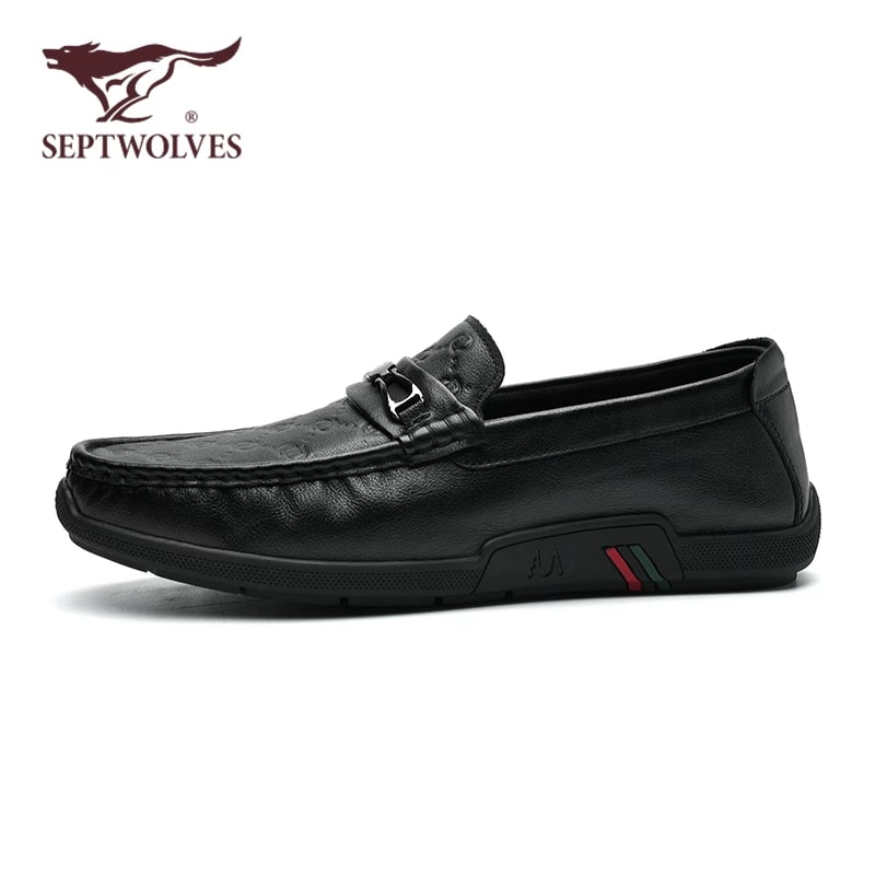 Septwolves Men's Genuine Leather Loafers — Fashion on G+ Market