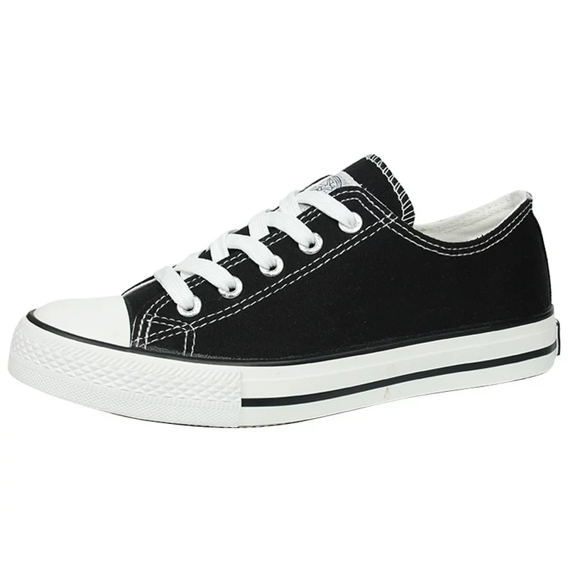 Warrior Canvas Low-Top Casual Sneakers photo 2
