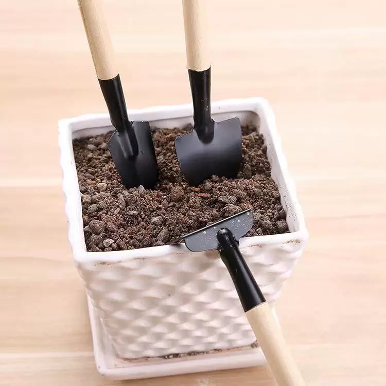 Mini Three-Piece Gardening Tool Set photo 4