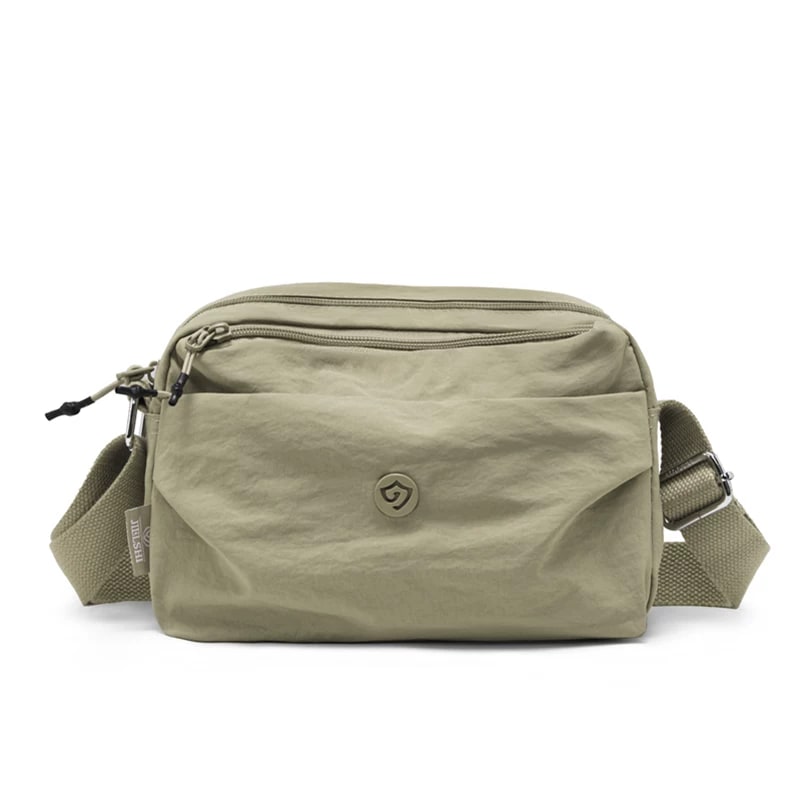Nylon Crossbody Shoulder Bag with Multiple Compartments photo 4