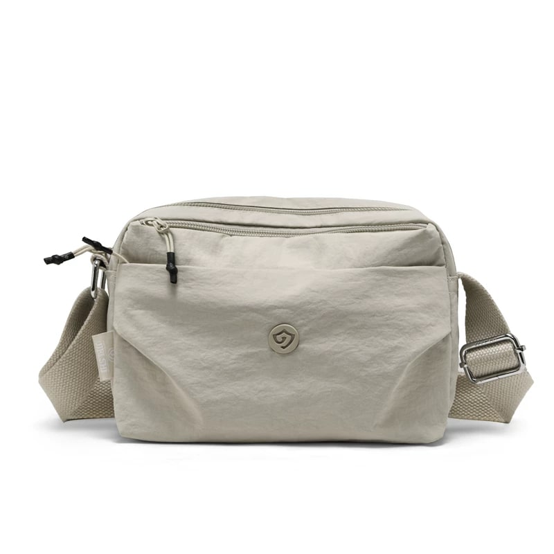 Nylon Crossbody Shoulder Bag with Multiple Compartments — Fashion on G+ Market