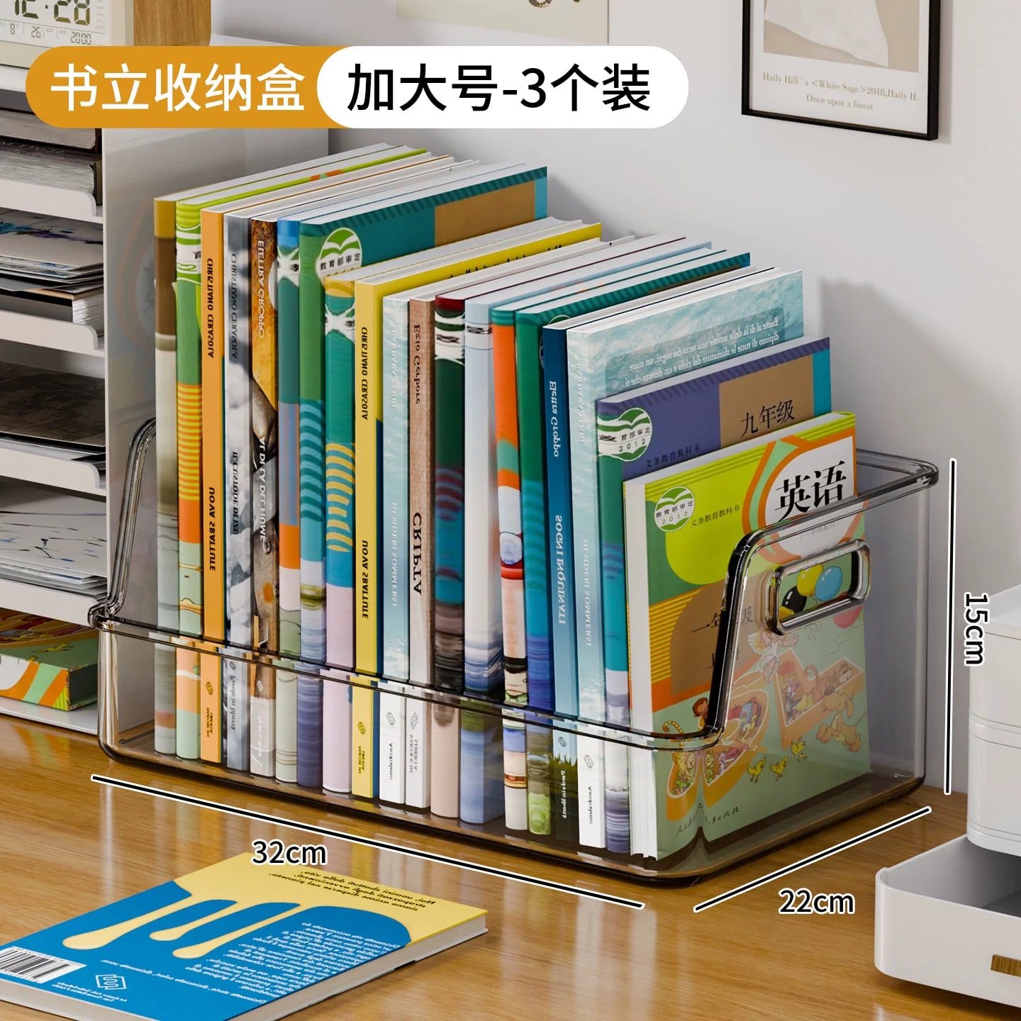 Clear Desktop Book and File Organisers photo 5