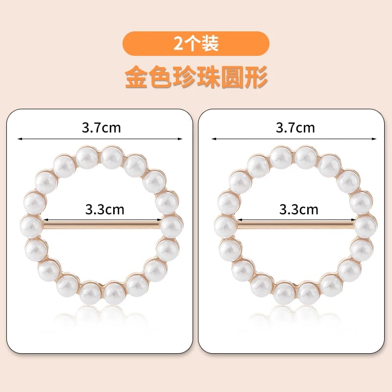 Pearl Scarf and Shirt Styling Rings photo 5